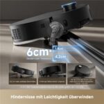 Dreame X50 Master – Saugroboter mit Wischfunktion, bis 150 min Laufzeit, Lasernavigation – Bild 9