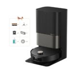 Dreame X50 Ultra Complete black – Saugroboter mit Wischfunktion, bis 150 min Laufzeit, Lasernavigation