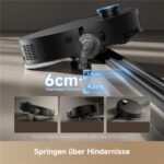 Dreame X50 Ultra Complete black – Saugroboter mit Wischfunktion, bis 150 min Laufzeit, Lasernavigation – Bild 7