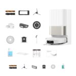 Dreame X50 Ultra Complete white – Saugroboter mit Wischfunktion, bis 150 min Laufzeit, Lasernavigation – Bild 7