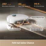 Dreame X60 Pro Ultra Complete – Saugroboter mit Wischfunktion, bis 242 min Laufzeit, Lasernavigation (Art.-Nr. 3046480) – Bild 5