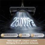 Dreame Z30 Pro Aqua – Akku-Staubsauger, 855 W, 0,6 l Staubbehälter, bis 90 min Laufzeit – Bild 13