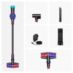 Dyson 419634-01 V10 Konical – Akku-Staubsauger, 465 W, 0,54 l Staubbehälter, bis 60 min Laufzeit – Bild 8