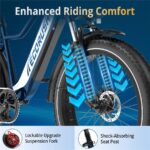 Ecorush R1 All Terrain Bike – E-Bike (All Terrain Bike), 250 W, 48 V / 20 Ah (960 Wh), bis 150 km Reichweite – Bild 6