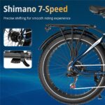 Ecorush R1 All Terrain Bike – E-Bike (All Terrain Bike), 250 W, 48 V / 20 Ah (960 Wh), bis 150 km Reichweite – Bild 7