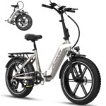 Ecorush R2 20*4 – E-Bike (Faltrad), 250 W, 48 V / 10,4 Ah (499 Wh), bis 100 km Reichweite (Art.-Nr. 155290124)