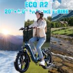 Ecorush R2 20*4 – E-Bike (Faltrad), 250 W, 48 V / 10,4 Ah (499 Wh), bis 100 km Reichweite (Art.-Nr. 155290124) – Bild 4
