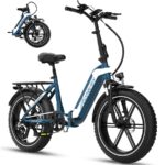 Ecorush R2 Kompakt-/Faltrad – E-Bike (Faltrad), 250 W, 48 V / 10,4 Ah (499 Wh), bis 100 km Reichweite