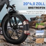 Ecorush R6 Mountainbike – E-Bike (Mountainbike), 250 W, 48 V / 15,6 Ah (749 Wh), bis 120 km Reichweite (Art.-Nr. 155294747) – Bild 5