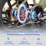 Ecorush R6 Mountainbike – E-Bike (Mountainbike), 250 W, 48 V / 15,6 Ah (749 Wh), bis 120 km Reichweite (Art.-Nr. 155294798) – Bild 2