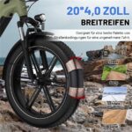Ecorush R6 Mountainbike – E-Bike (Mountainbike), 250 W, 48 V / 15,6 Ah (749 Wh), bis 120 km Reichweite (Art.-Nr. 155294798) – Bild 5