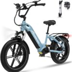 Ecorush R6 Mountainbike – E-Bike (Mountainbike), 250 W, 48 V / 15,6 Ah (749 Wh), bis 120 km Reichweite (Art.-Nr. 155876591)