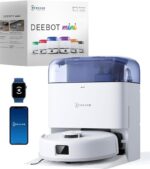 Ecovacs DEEBOT MINI BLUE – Saugroboter mit Wischfunktion, bis 128 min Laufzeit, Lasernavigation – Bild 2