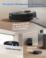 Ecovacs DEEBOT T30E OMNI EU – Saugroboter mit Wischfunktion, bis 168 min Laufzeit, Lasernavigation – Bild 9