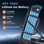 Elekgo 20 Zoll E Bike Dreirad – E-Bike (Lastenrad), 250 W, 48 V / 18 Ah (864 Wh), bis 60 km Reichweite (Art.-Nr. 142725450) – Bild 3