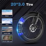 Elekgo 20 Zoll E Bike Dreirad – E-Bike (Lastenrad), 250 W, 48 V / 18 Ah (864 Wh), bis 60 km Reichweite (Art.-Nr. 142725450) – Bild 4