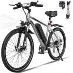 Evercross Tech EK15 Citybike – E-Bike (Citybike), 250 W, 36 V / 10,4 Ah (374 Wh), bis 90 km Reichweite
