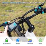 Evercross Tech EK15 Citybike – E-Bike (Citybike), 250 W, 36 V / 10,4 Ah (374 Wh), bis 90 km Reichweite – Bild 7