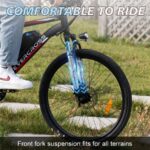 Evercross Tech EK15 Shimano 7-Gang Mountainbike – E-Bike (Mountainbike), 250 W, 36 V / 10,4 Ah (374 Wh), bis 90 km Reichweite – Bild 7
