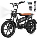 Evercross Tech EK30 – E-Bike (All Terrain Bike), 250 W, 48 V / 15,6 Ah (749 Wh), bis 100 km Reichweite