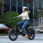 Evercross Tech EK6 Faltbares ，7-Gang-Getriebe Kompakt-/Faltrad – E-Bike (Faltrad), 250 W, 48 V / 13 Ah (624 Wh), bis 90 km Reichweite – Bild 10