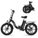 Evercross Tech EK6 Faltbares ，7-Gang-Getriebe Urbanbike – E-Bike (Urbanbike), 250 W, 48 V / 13 Ah (624 Wh), bis 90 km Reichweite