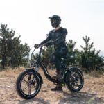 Evercross Tech EK6 Faltbares ，7-Gang-Getriebe Urbanbike – E-Bike (Urbanbike), 250 W, 48 V / 13 Ah (624 Wh), bis 90 km Reichweite – Bild 7