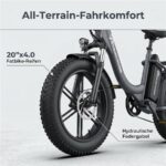 Evercross Tech EK6 Ultra Urbanbike – E-Bike (Urbanbike), 250 W, 48 V / 18 Ah (864 Wh), bis 150 km Reichweite – Bild 5