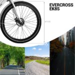 Evercross Tech EK8S 26 ZOLL – E-Bike (Citybike), 250 W, 36 V / 10,4 Ah (432 Wh), bis 90 km Reichweite (Art.-Nr. 137670999) – Bild 10