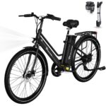 Evercross Tech EK8S 26 ZOLL – E-Bike (Citybike), 250 W, 36 V / 10,4 Ah (432 Wh), bis 90 km Reichweite (Art.-Nr. 137671018)