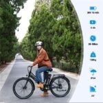 Evercross Tech EK8S 26 ZOLL – E-Bike (Citybike), 250 W, 36 V / 10,4 Ah (432 Wh), bis 90 km Reichweite (Art.-Nr. 137671018) – Bild 5
