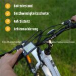 Evercross Tech EK8S 26 ZOLL – E-Bike (Citybike), 250 W, 36 V / 10,4 Ah (432 Wh), bis 90 km Reichweite (Art.-Nr. 137671018) – Bild 9