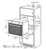 Exquisit EBE76-9-H-020 WEISS – Backofen, 76 l, Energieeffizienzklasse A – Bild 4