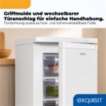 Exquisit GS512-040E weiss – Gefrierschrank, 91 l, Energieeffizienzklasse E – Bild 8