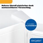 Exquisit GS5230-H-040D weiss – Gefrierschrank, 168 l, Energieeffizienzklasse D – Bild 6