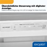 Exquisit GS5271-NF-H-040E – Gefrierschrank, 204 l, Energieeffizienzklasse E, No Frost – Bild 4