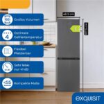 Exquisit KGC5195-65-NF-330E – Kühl-Gefrier-Kombination, Energieeffizienzklasse E, No Frost – Bild 3