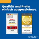 Exquisit KGC5195-65-NF-330E – Kühl-Gefrier-Kombination, Energieeffizienzklasse E, No Frost – Bild 4