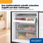 Exquisit KGC5265-70-NF-040D inoxlook-az – Kühl-Gefrier-Kombination, Energieeffizienzklasse D, No Frost – Bild 8