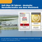 Exquisit KGC590-30-E-040E schwarz – Kühl-Gefrier-Kombination, 85 l, Energieeffizienzklasse E – Bild 8