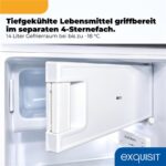 Exquisit KS5185-4-HE-040E – Kühlschrank, 190 l, Energieeffizienzklasse E – Bild 6