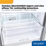 Exquisit KS5185-4-HE-040E – Kühlschrank, 190 l, Energieeffizienzklasse E – Bild 7