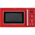 Exquisit RMW720-3G DIG rot – Mikrowelle, 20 l, 700 W, mit Grill