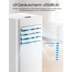 Flystar 9000 BTU/h 4-in-1 Kühler – Mobiles Klimagerät, 9000 BTU/h, bis 20 m², Energieeffizienzklasse A+ – Bild 3