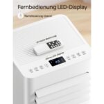 Flystar 9000 BTU/h 4-in-1 Kühler – Mobiles Klimagerät, 9000 BTU/h, bis 20 m², Energieeffizienzklasse A+ – Bild 6