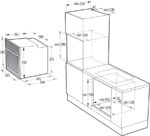 Gorenje BLACK INDUCTION SET 2 – Backofenset, 77 l, 4 Kochzonen, Energieeffizienzklasse A – Bild 2