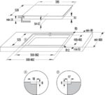 Gorenje STEEL SET 4 – Einbauherdset, 77 l, 4 Kochzonen, Energieeffizienzklasse A – Bild 3
