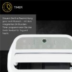 Gutfels CM 81455 WE Weiß – Mobiles Klimagerät, 14.000 BTU/h, bis 45 m², Energieeffizienzklasse A (generalüberholt) – Bild 6