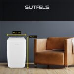 Gutfels CM 81455 WE Weiß – Mobiles Klimagerät, 14.000 BTU/h, bis 45 m², Energieeffizienzklasse A (generalüberholt) – Bild 7