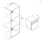 Haier H6 ID23B3YTB – Einbau-Backofen, 78 l, Energieeffizienzklasse A++, Pyrolyse – Bild 2